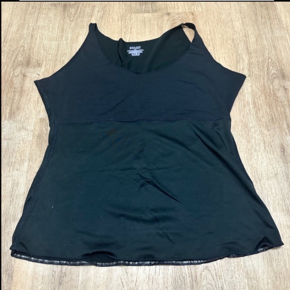 Spanx by Sara Blakely | Set of Two Black Slimming Shapewear Tank Camisoles, 2X - Picture 6 of 7